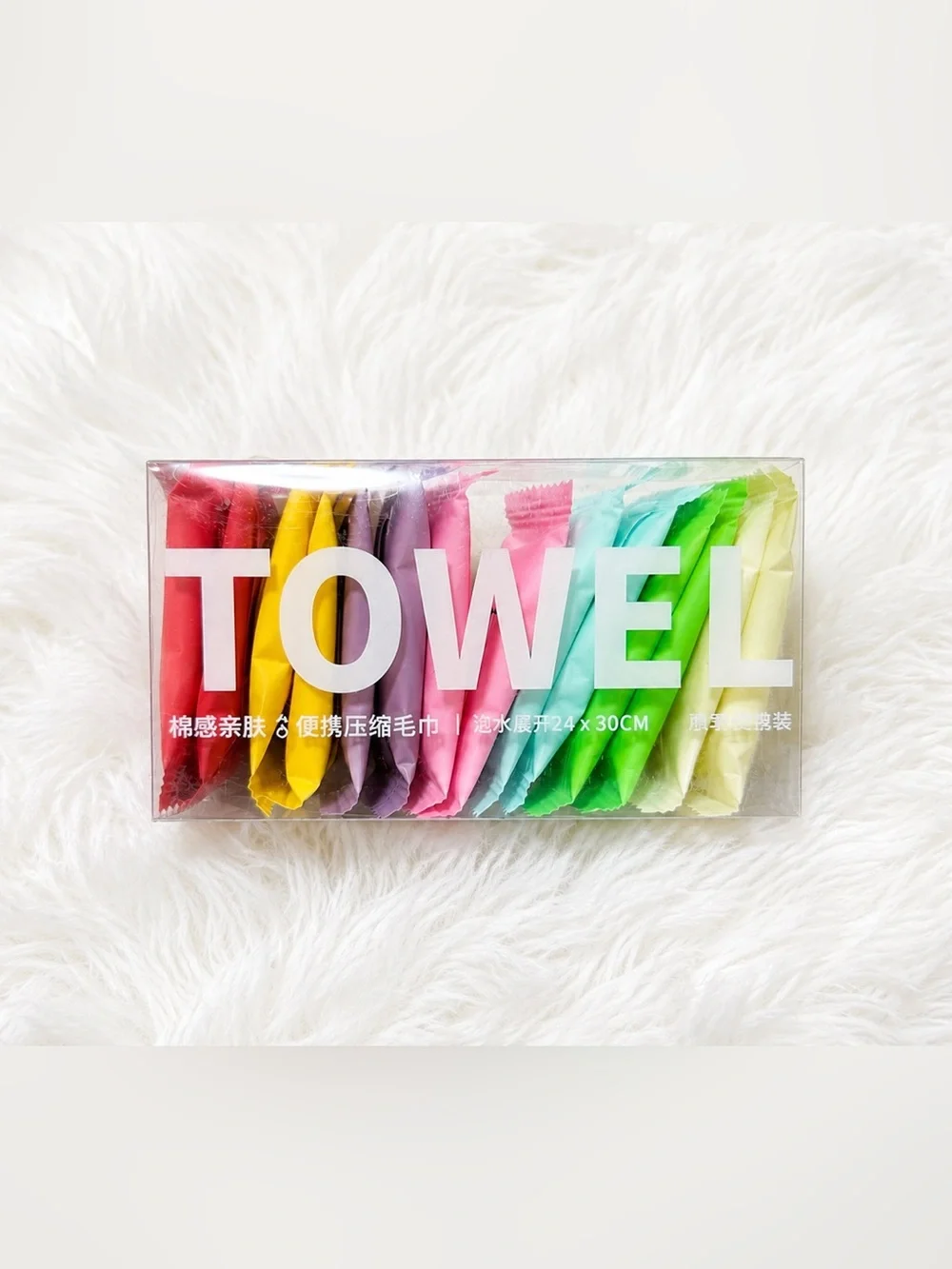 Compressed Towel Set - Korean